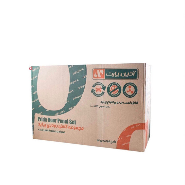 تودری کامل پراید جدید با کلید شیشه بالابر و دستگیره